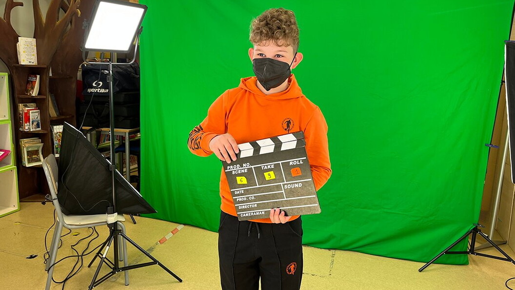 I bambini della scuola primaria di Norcia “Alcide De Gasperi”