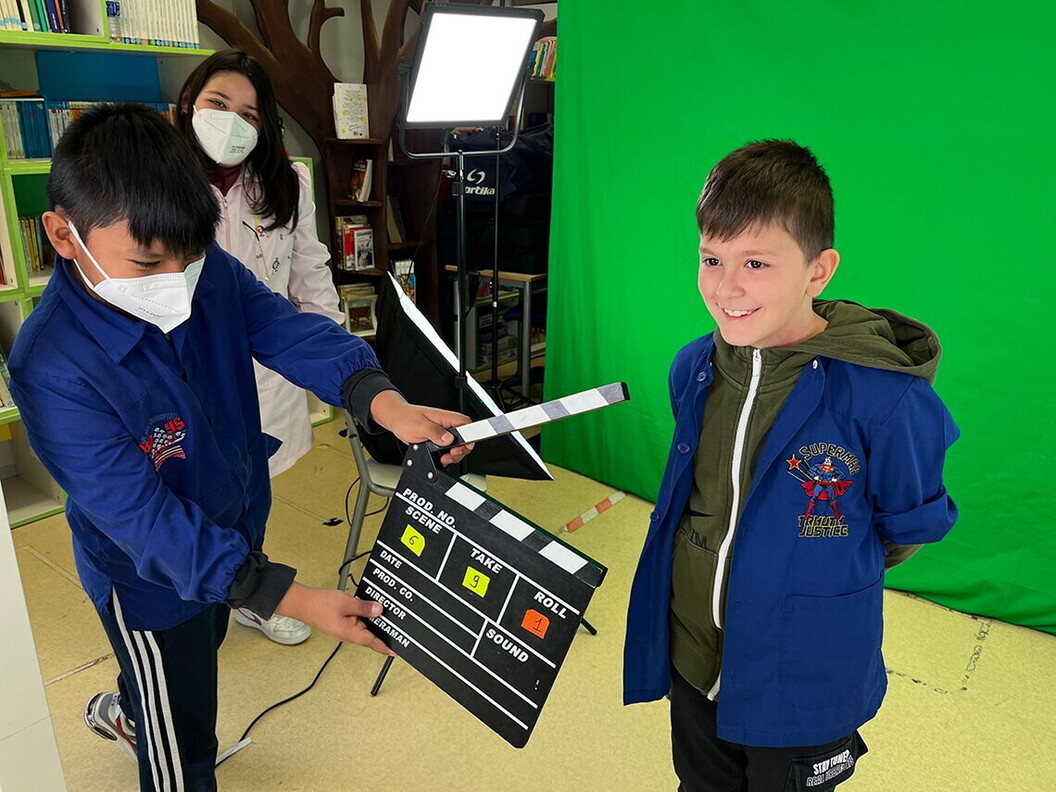 I bambini della scuola primaria di Norcia “Alcide De Gasperi”