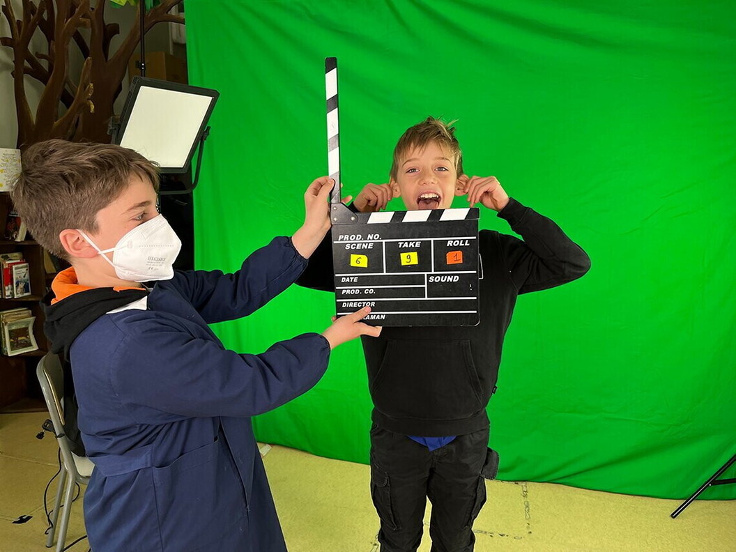 I bambini della scuola primaria di Norcia “Alcide De Gasperi”