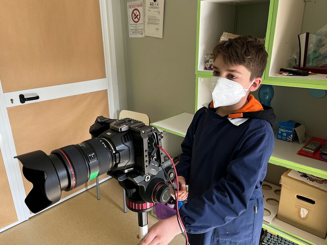 I bambini della scuola primaria di Norcia “Alcide De Gasperi”