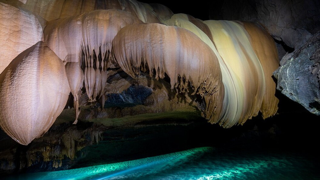 Concrezione a “baldacchino”