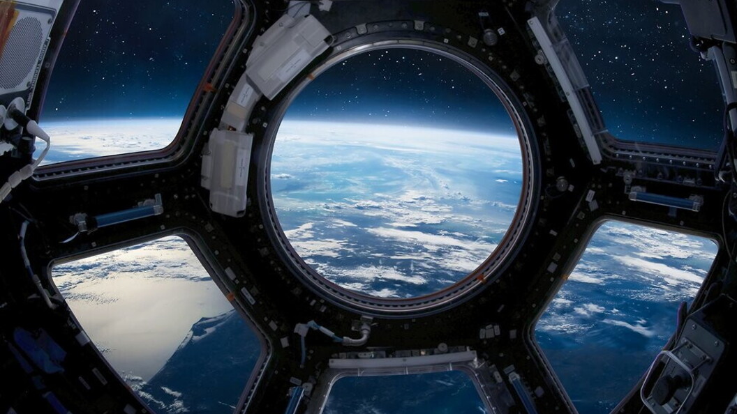 Uno sguardo dalla stazione spaziale