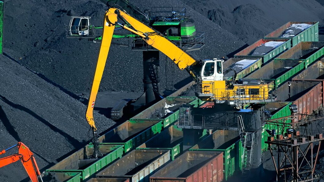 Carbone pronto per il trasporto