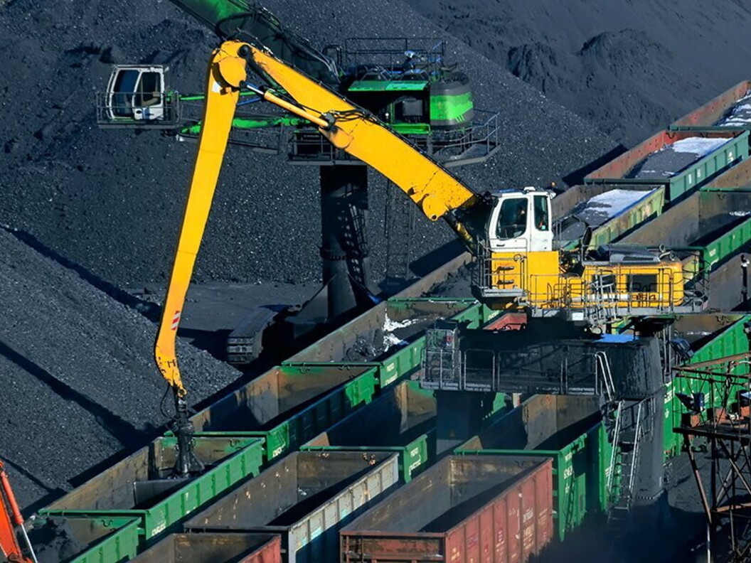 Carbone pronto per il trasporto