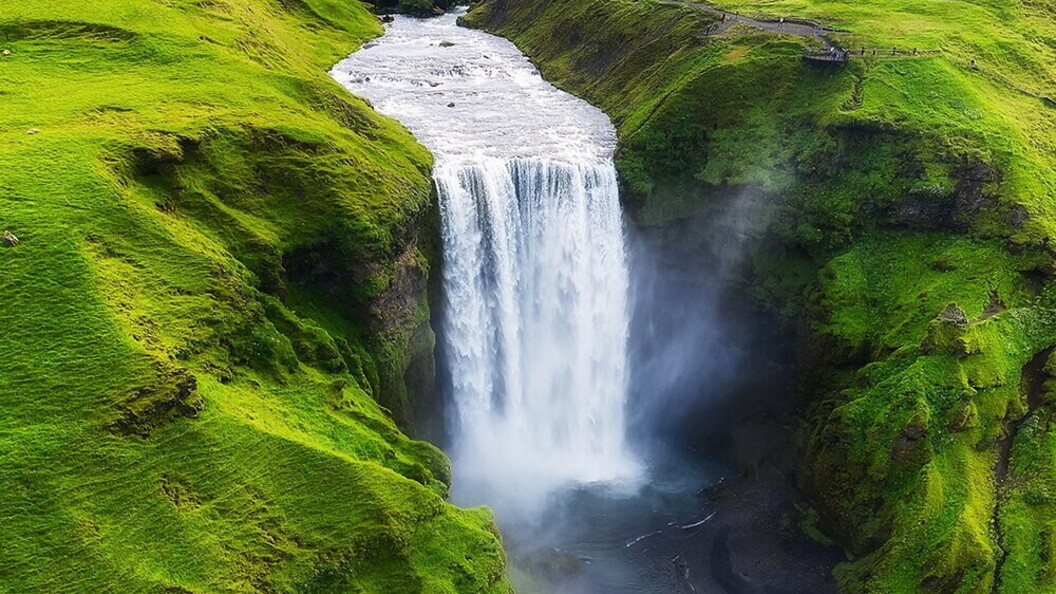 Cascata Skogafoss, Islanda