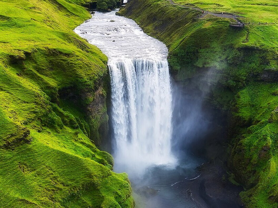 Cascata Skogafoss, Islanda