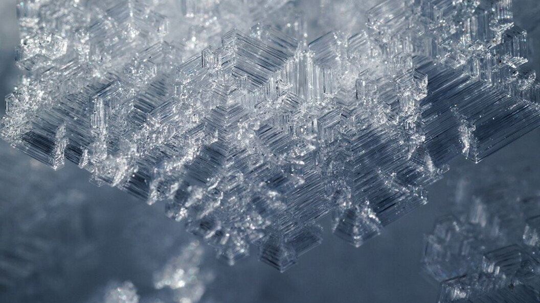 Cristalli di ghiaccio