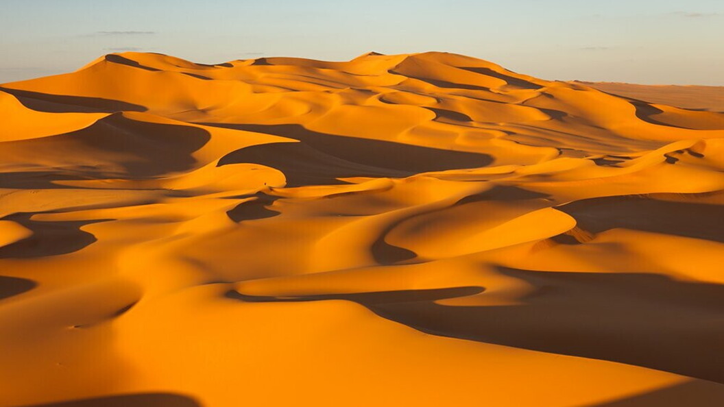 Dune nel deserto del Sahara - Libia