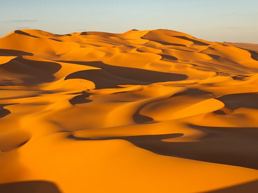 Dune nel deserto del Sahara - Libia