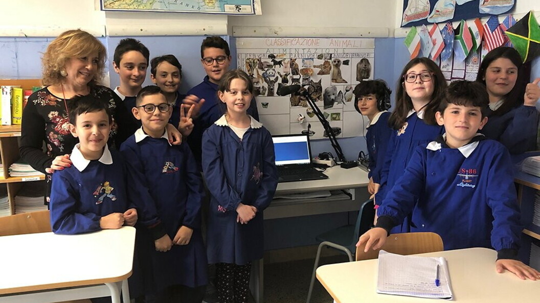 I bambini delle scuole della Basilicata