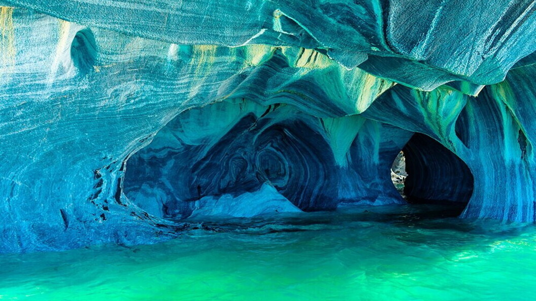 Cuevas de Mármol, Cile