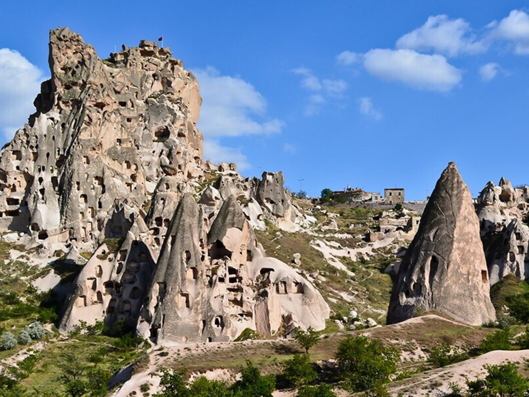 Case nel tufo in Cappadocia