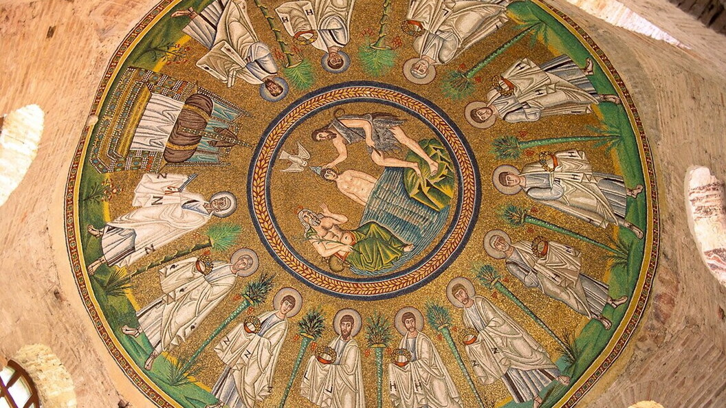 Battistero degli Ariani, Ravenna. - su concessione del Ministero della Cultura — Direzione regionale Musei del'Emilia-Romagna.