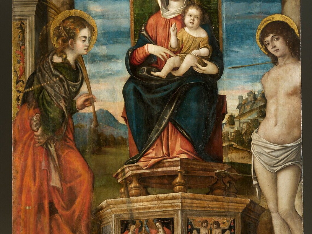 B. Carrari, Madonna con il Bambino - MAR- Museo d'Arte della città di Ravenna