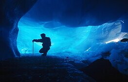 Ghiaccio in grotta