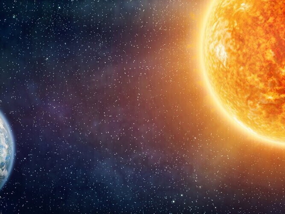 Today the sun is further away (but it is hot)