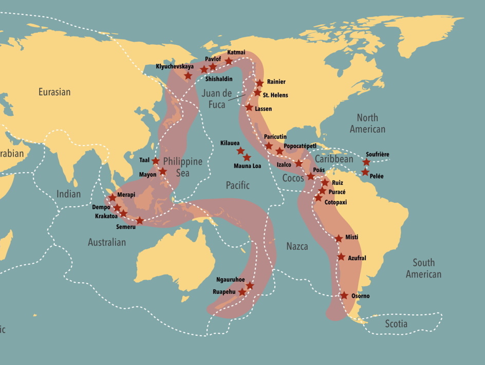 L'Anello di Fuoco del Pacifico: l’origine del terremoto in Kamchatka