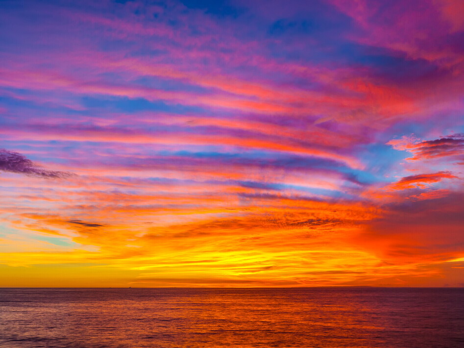 Clima, tramonti e dipinti