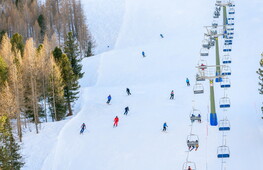 Skis on our feet 