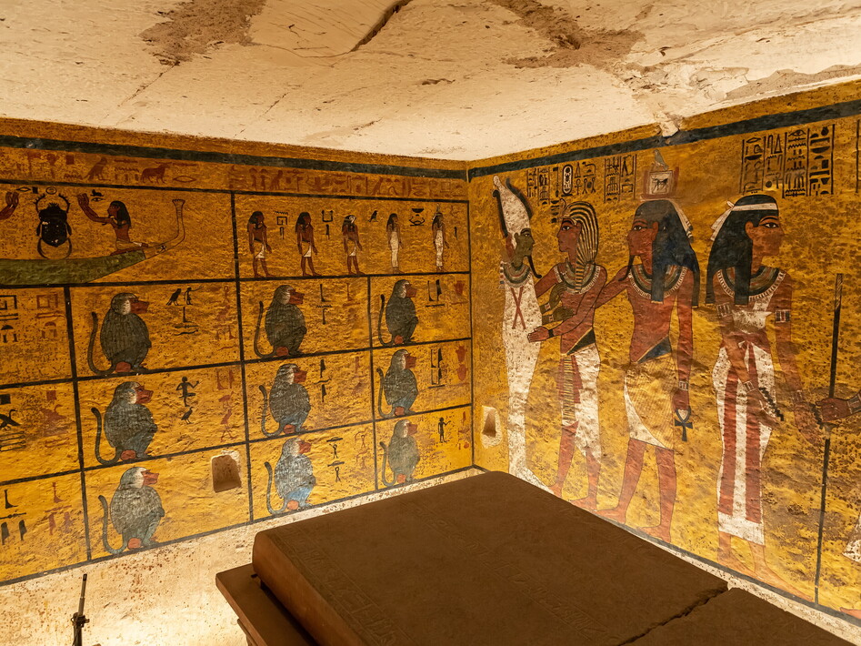 Il segreto dietro le pareti di Tutankhamon